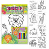 Jungle Colouring Activity Pack - Kids Party Craft