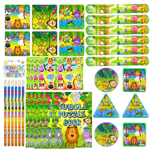 Jungle Party Bag Fillers Bundle Pack