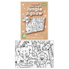 Jungle Themed Colour In Jigsaw Eco Friendly - Kids Party Craft
