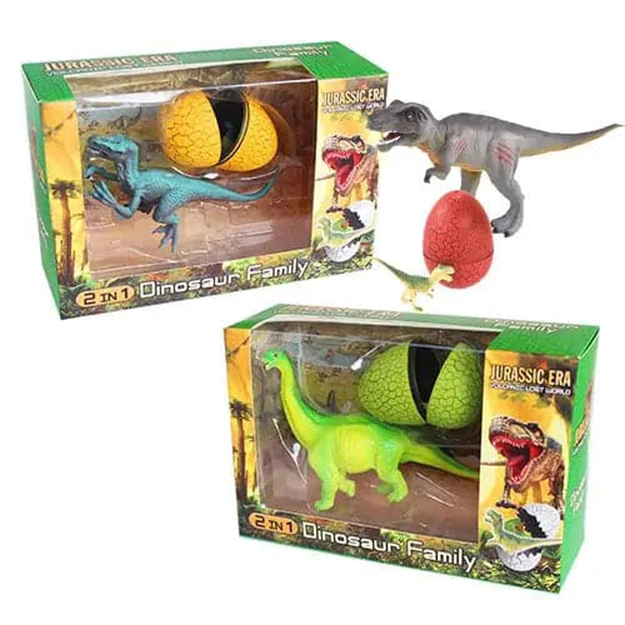 Jurassic Dinosaur Family Egg Set - Kids Party Craft