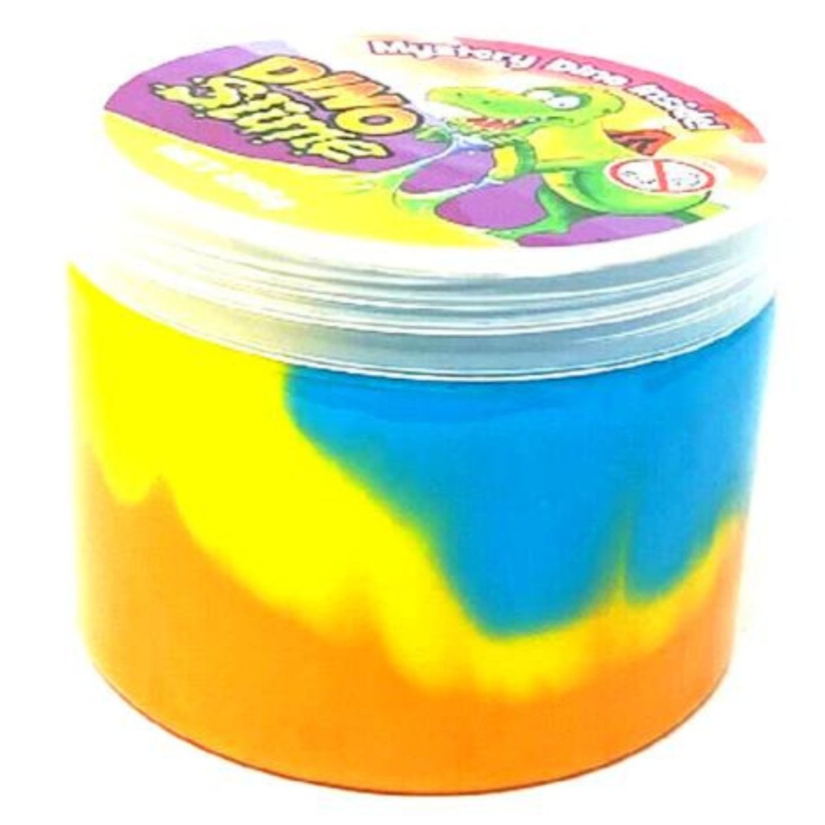 Large Dino Slime Tub With Mystery Dinosaur Inside - Kids Party Craft