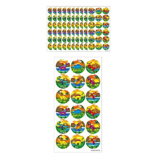 Large Dinosaur Stickers - Kids Party Craft