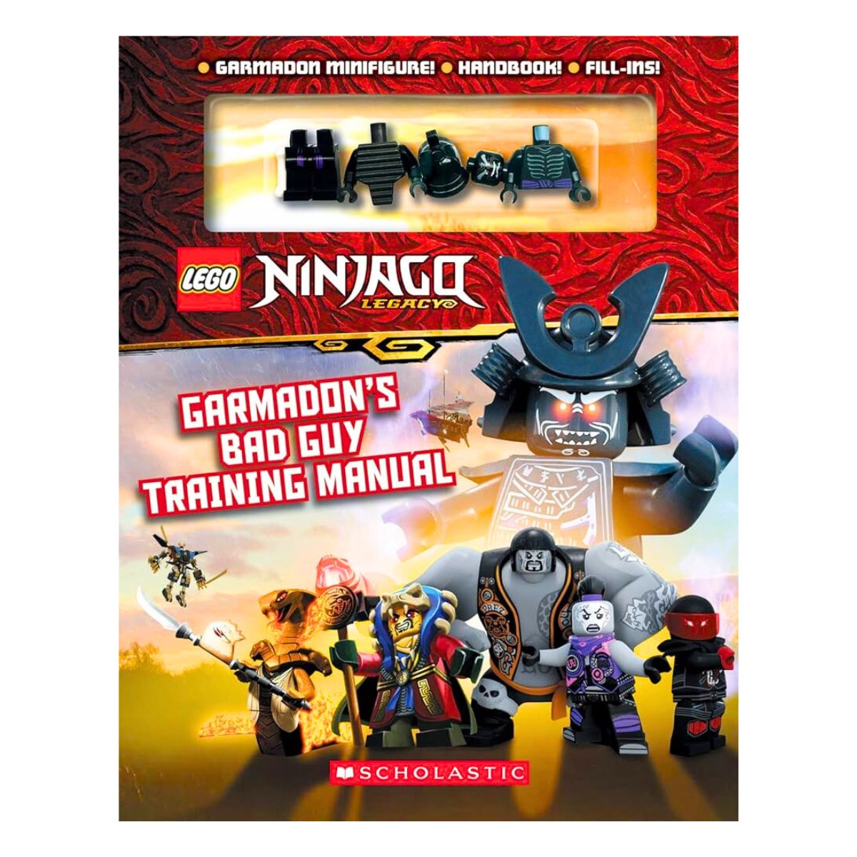 LEGO Ninjago: Garmadon's Bad Guy Training Manual - Kids Party Craft