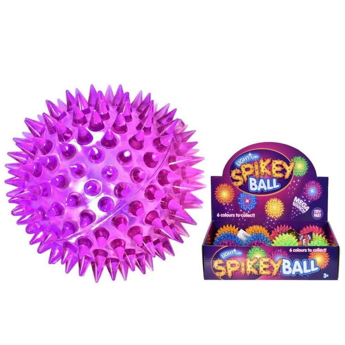 Light Up Spikey Ball - Kids Party Craft