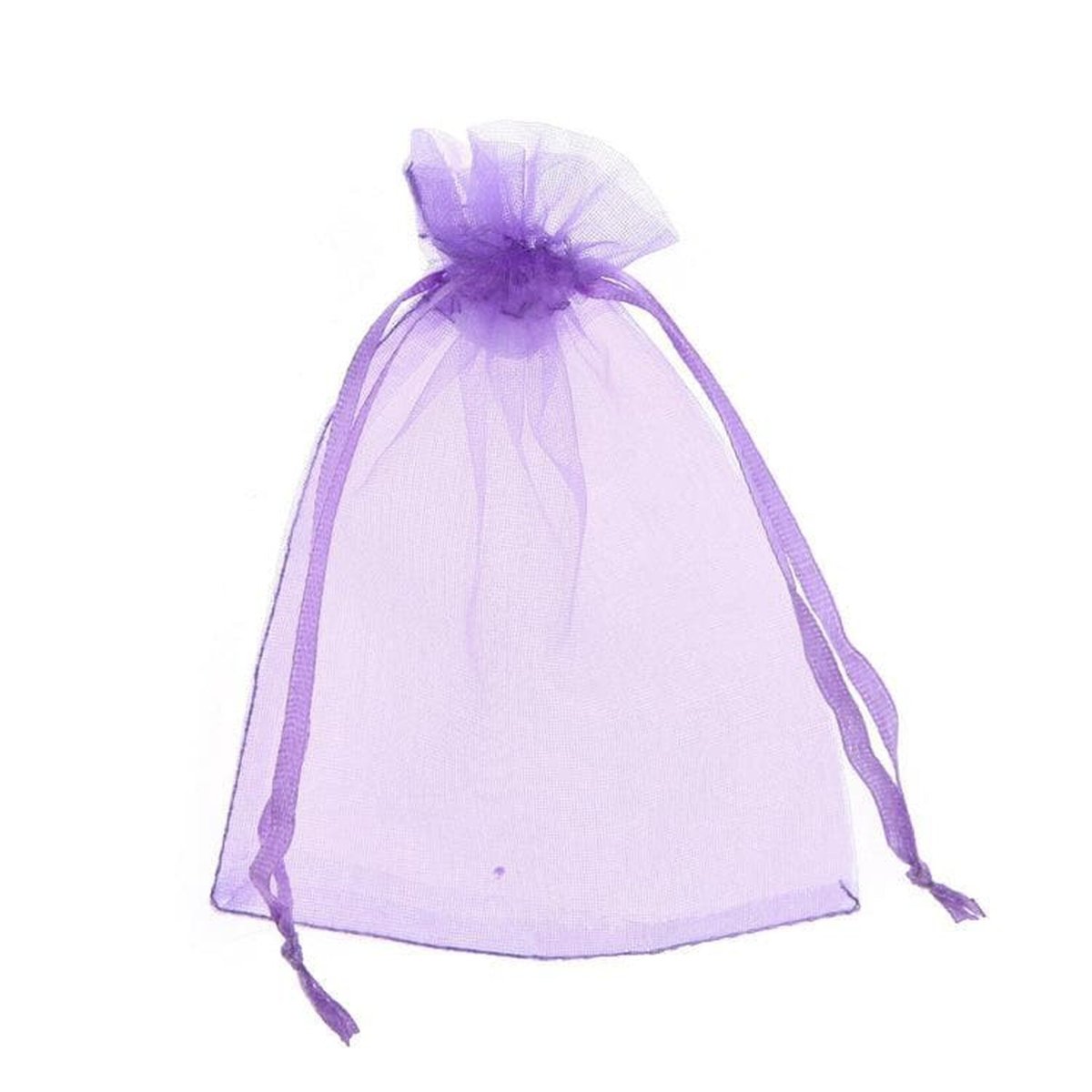 Lilac Organza Bag - Kids Party Craft