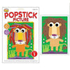 Lion Popstick Picture Kit - Kids Party Craft