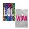 LOL and WOW Sequin Changing Journal - Kids Party Craft