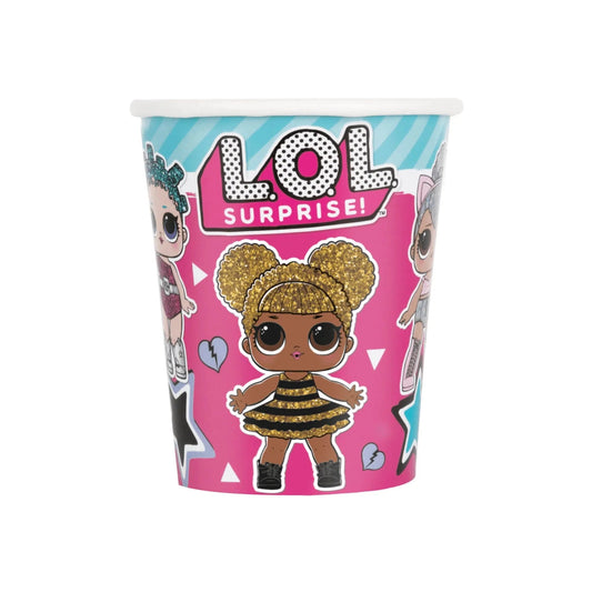 LOL Surprise 9oz Cups 8pk - Kids Party Craft