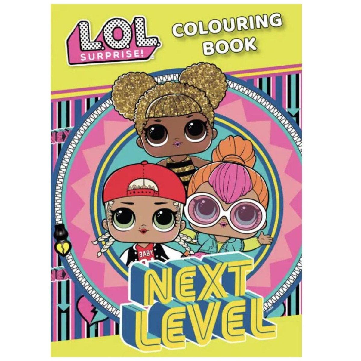 LOL Surprise Colouring Book - Kids Party Craft
