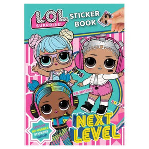 LOL Surprise Sticker Book - Kids Party Craft