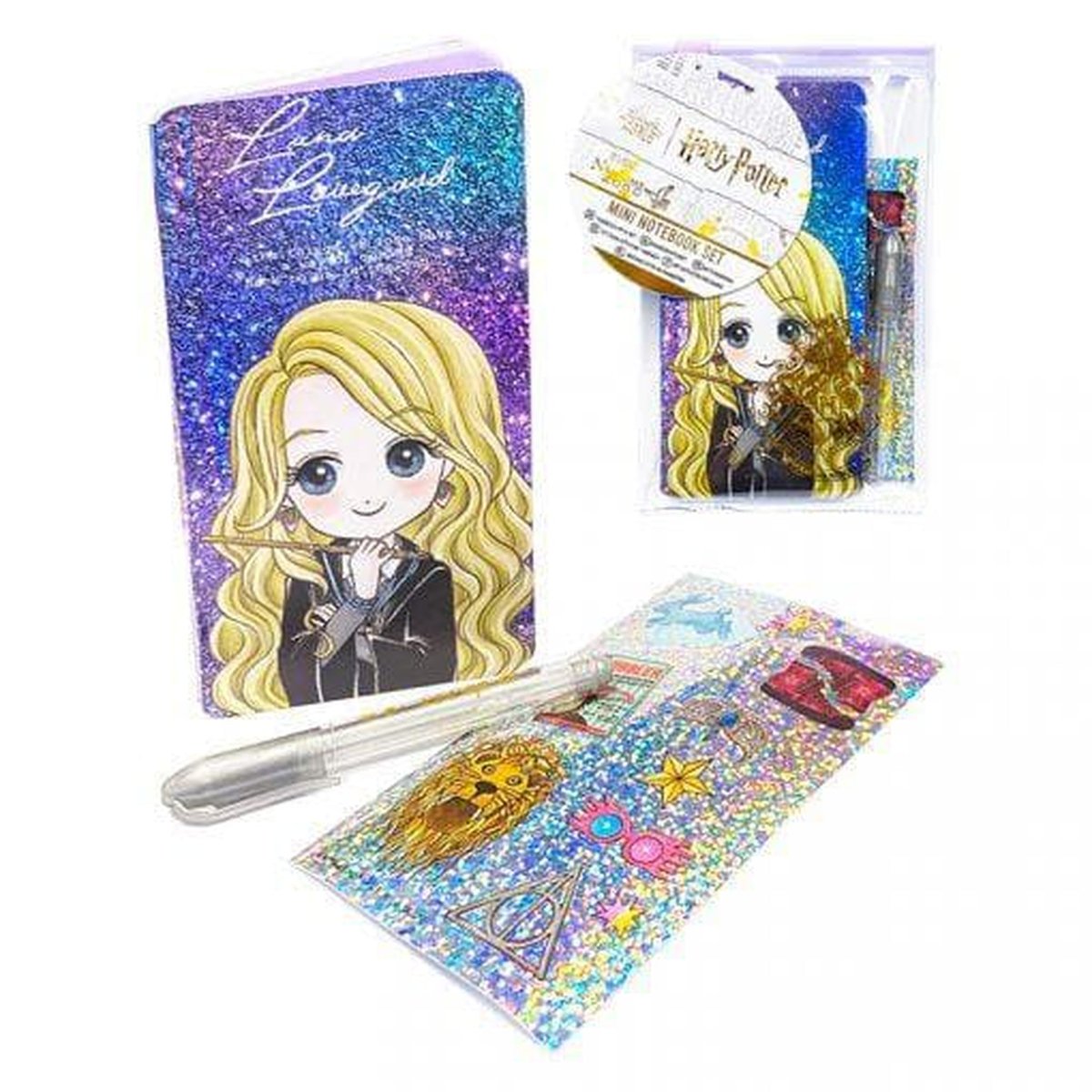 Luna Lovegood Mini Magic Notebook Set - Kids Party Craft