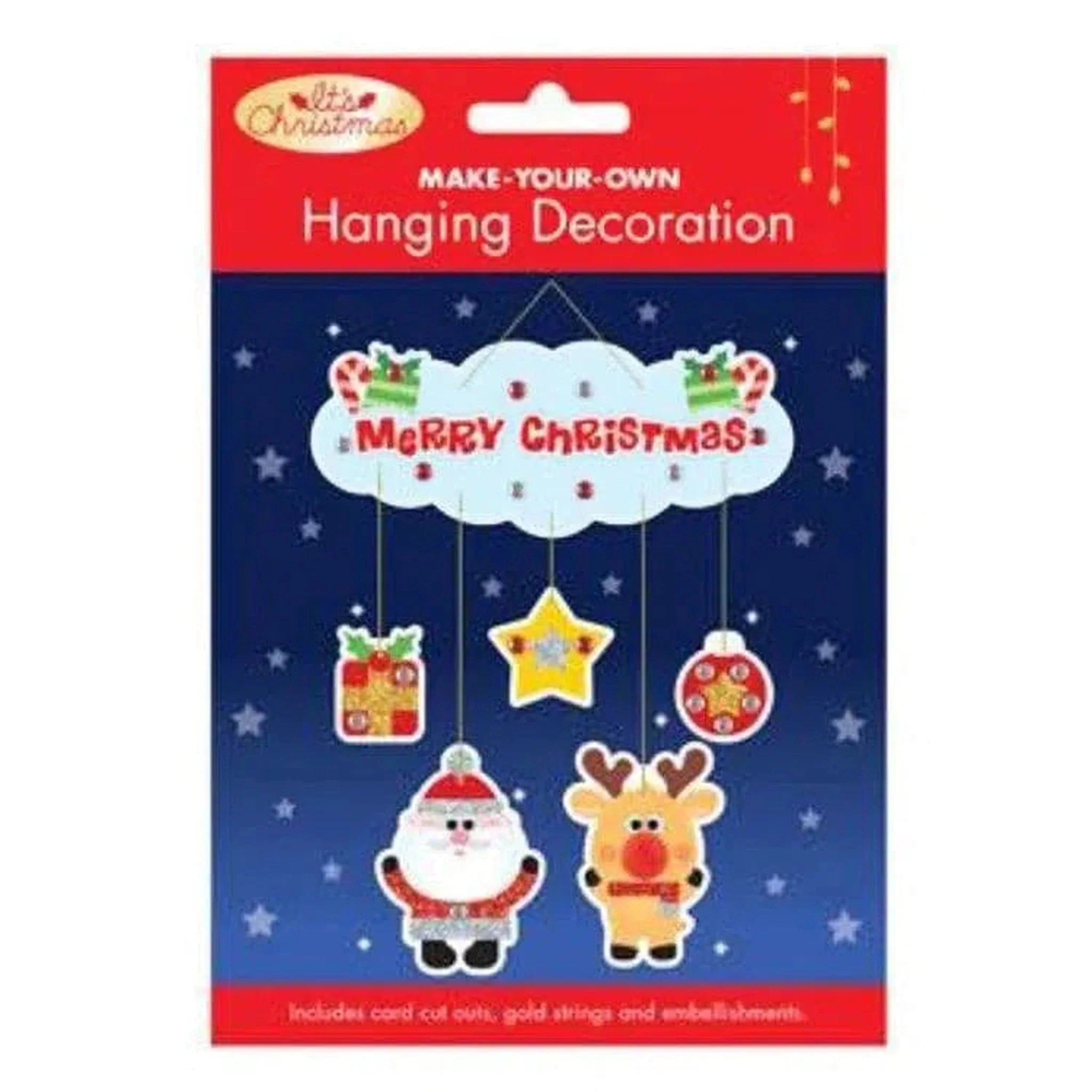 Make Your Own Christmas Decorations Kit - Kids Party Craft