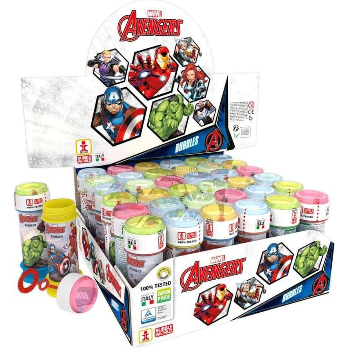 Marvel Avengers Bubble Tube - Kids Party Craft