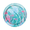 Mermaid 7" Dessert Plates 8pk - Kids Party Craft