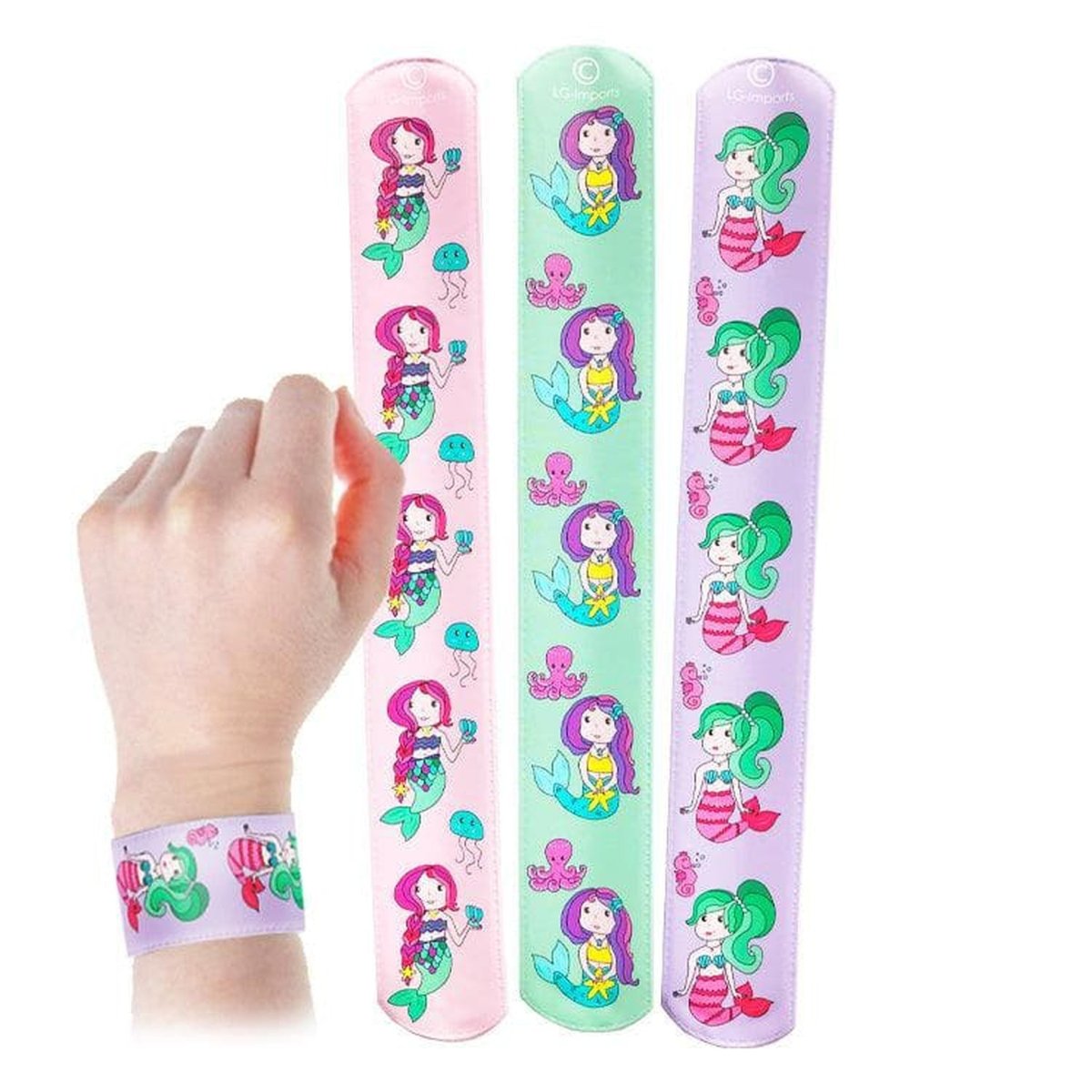 Mermaid Slap Bracelet - Kids Party Craft