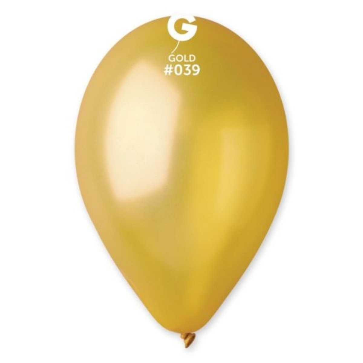 Metallic Gold Balloons 28cm/11" 10 Pack - Kids Party Craft