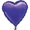 Metallic Purple Heart 18