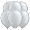 Metallic Silver Balloons 28cm/11