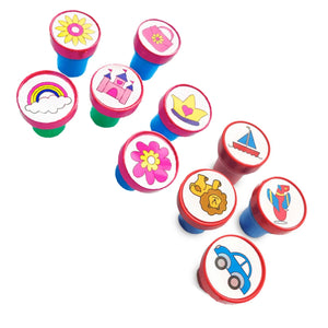 Mini Assorted Kids Ink Stampers - Kids Party Craft