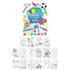 Mini Boys Colour-By-Numbers Colouring Book - Kids Party Craft