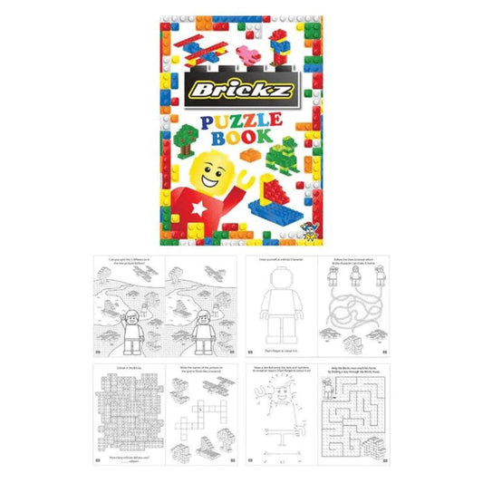 Mini Brickz Puzzle Book - Kids Party Craft