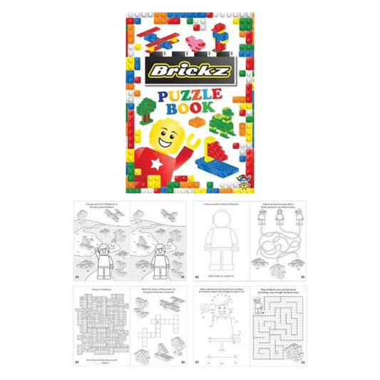 Mini Brickz Puzzle Book - Kids Party Craft