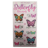 Mini Butterfly Reward Stickers Book 12 Sheets - Kids Party Craft