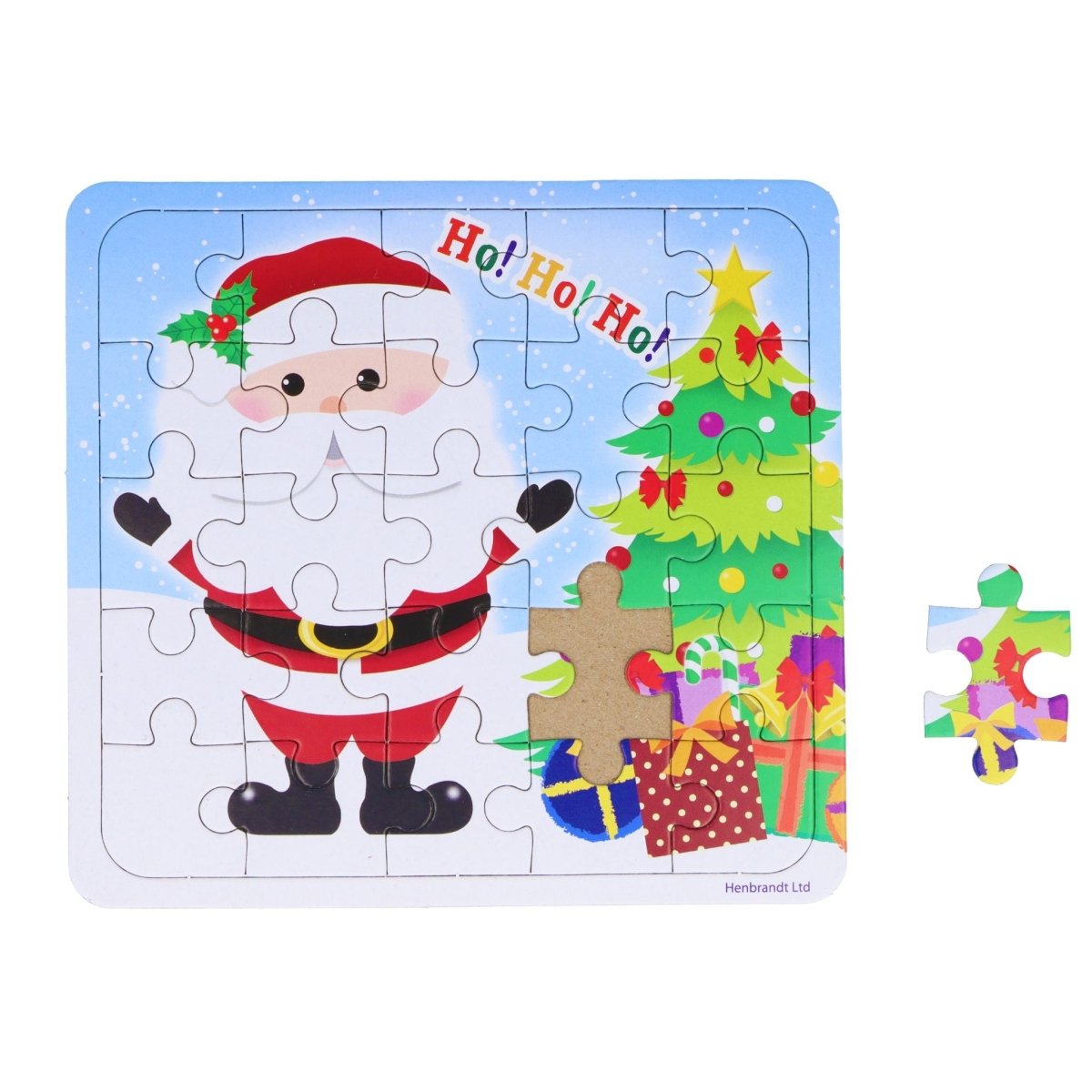 Mini Christmas Jigsaw Puzzles - Kids Party Craft