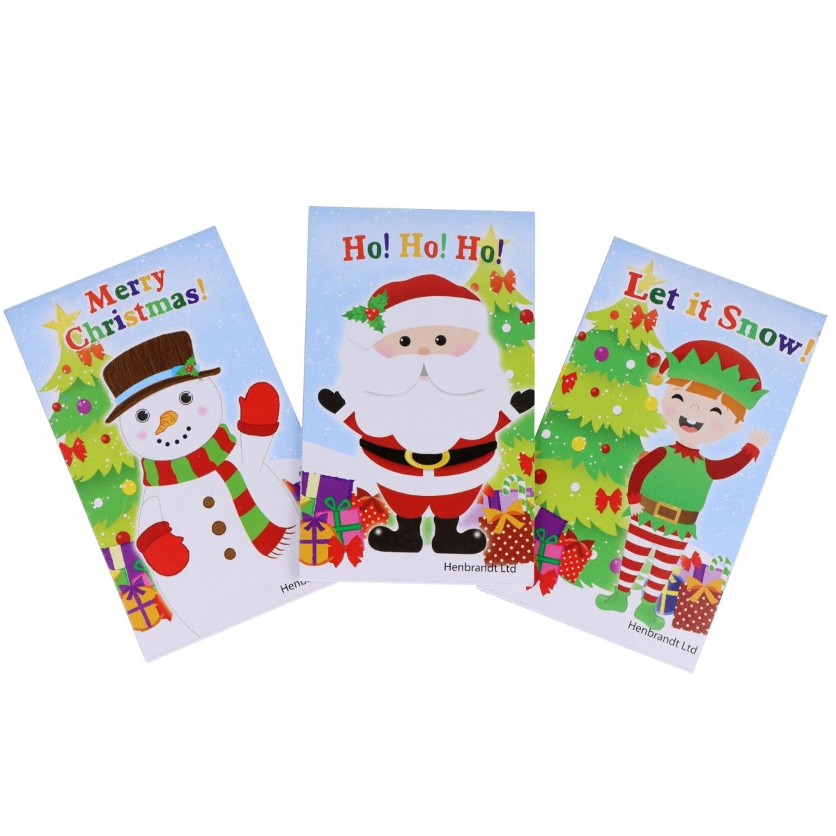 Mini Christmas Notebook (9.3x5.5cm) - Kids Party Craft