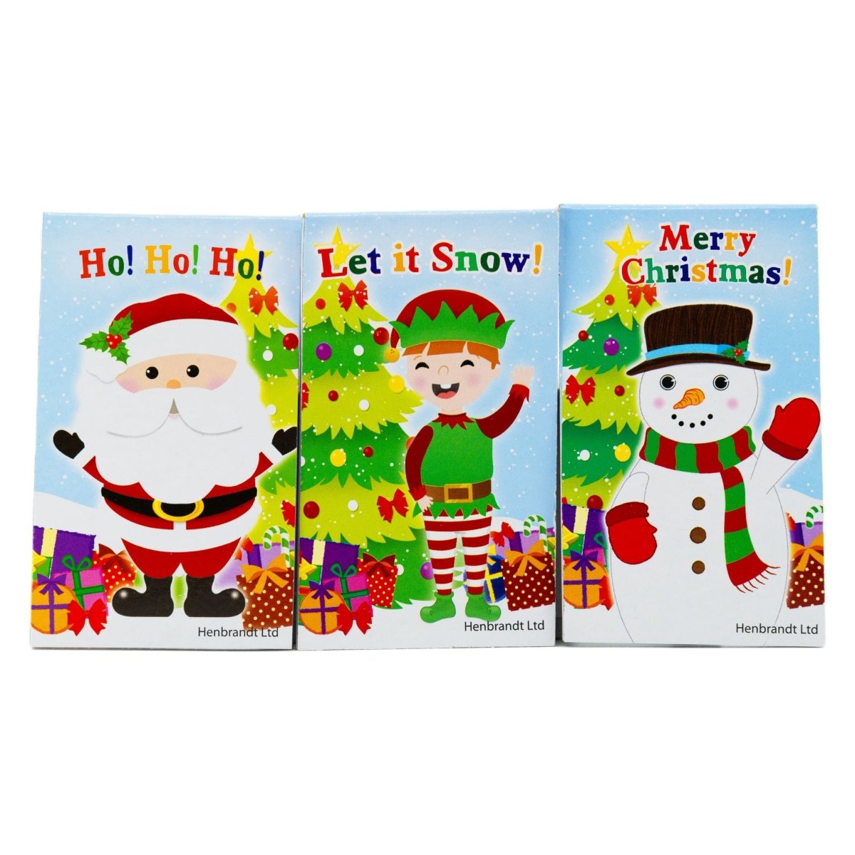 Mini Christmas Notebook (9.3x5.5cm) - Kids Party Craft