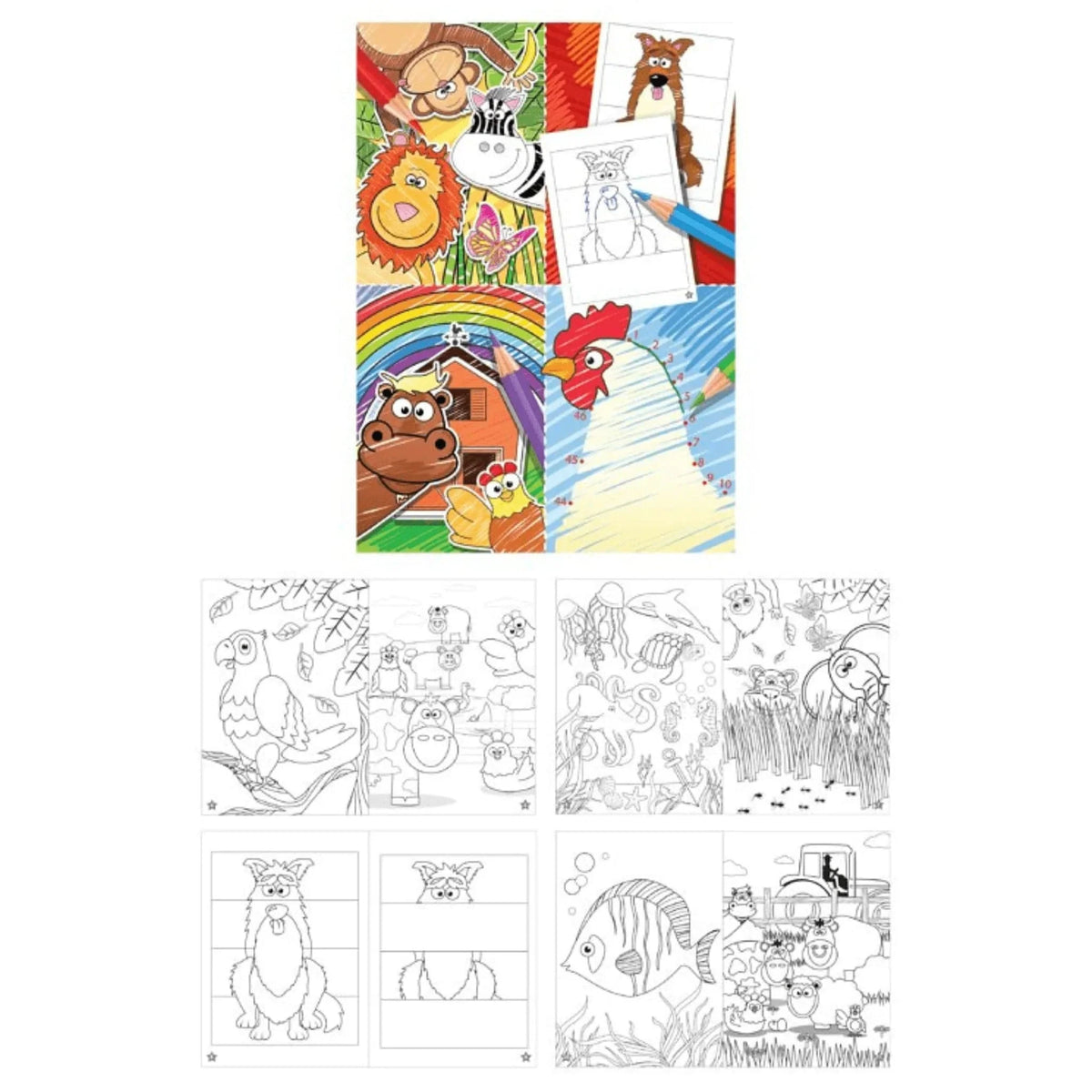 Mini Colouring Mini Colouring Book - Kids Party Craft – KPC