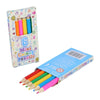Mini Colouring Pencils 6 Assorted Colours - Kids Party Craft