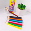 Mini Colouring Pencils Set With Sharpener (12 Assorted) - Kids Party Craft