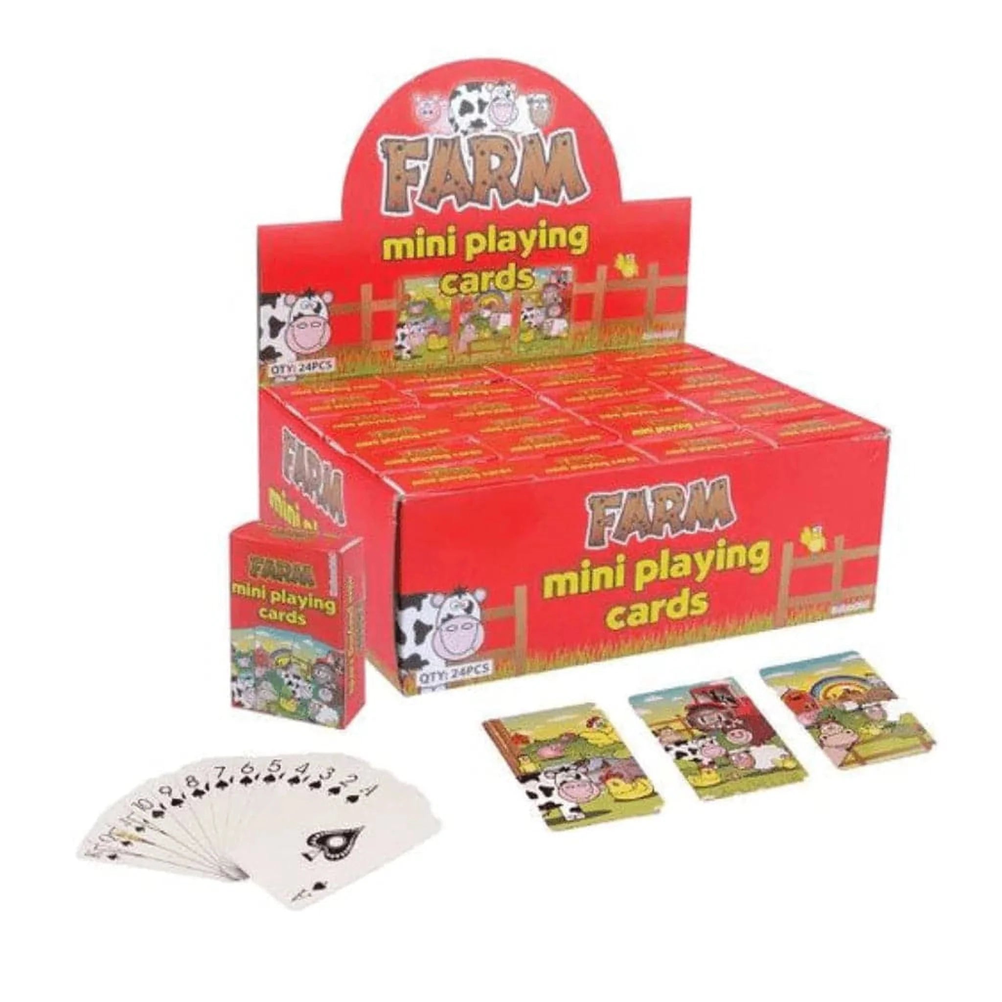 Mini Farm Playing Cards - Kids Party Craft
