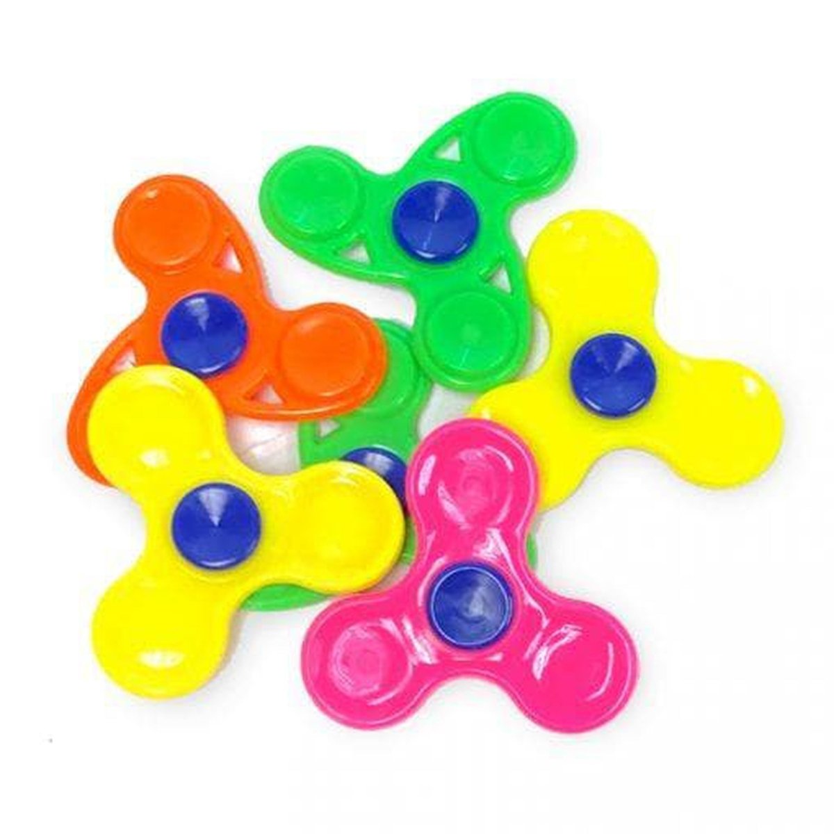 Mini Fidget Spinners x 6 - Kids Party Craft