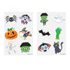 Mini Halloween Temporary Tattoo Sheet - Kids Party Craft