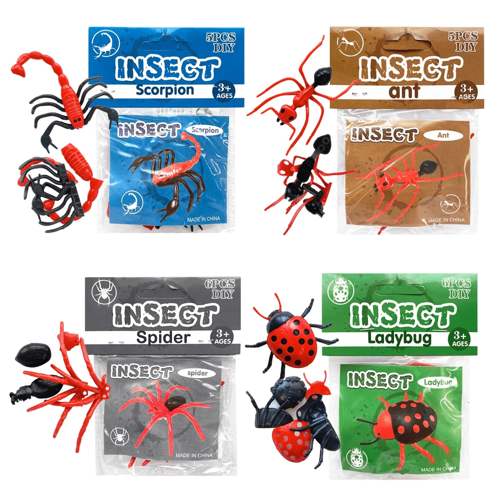 Cri Kit Insect Mini Insect Model Kits - Kids Party Craft | Kids Party Craft