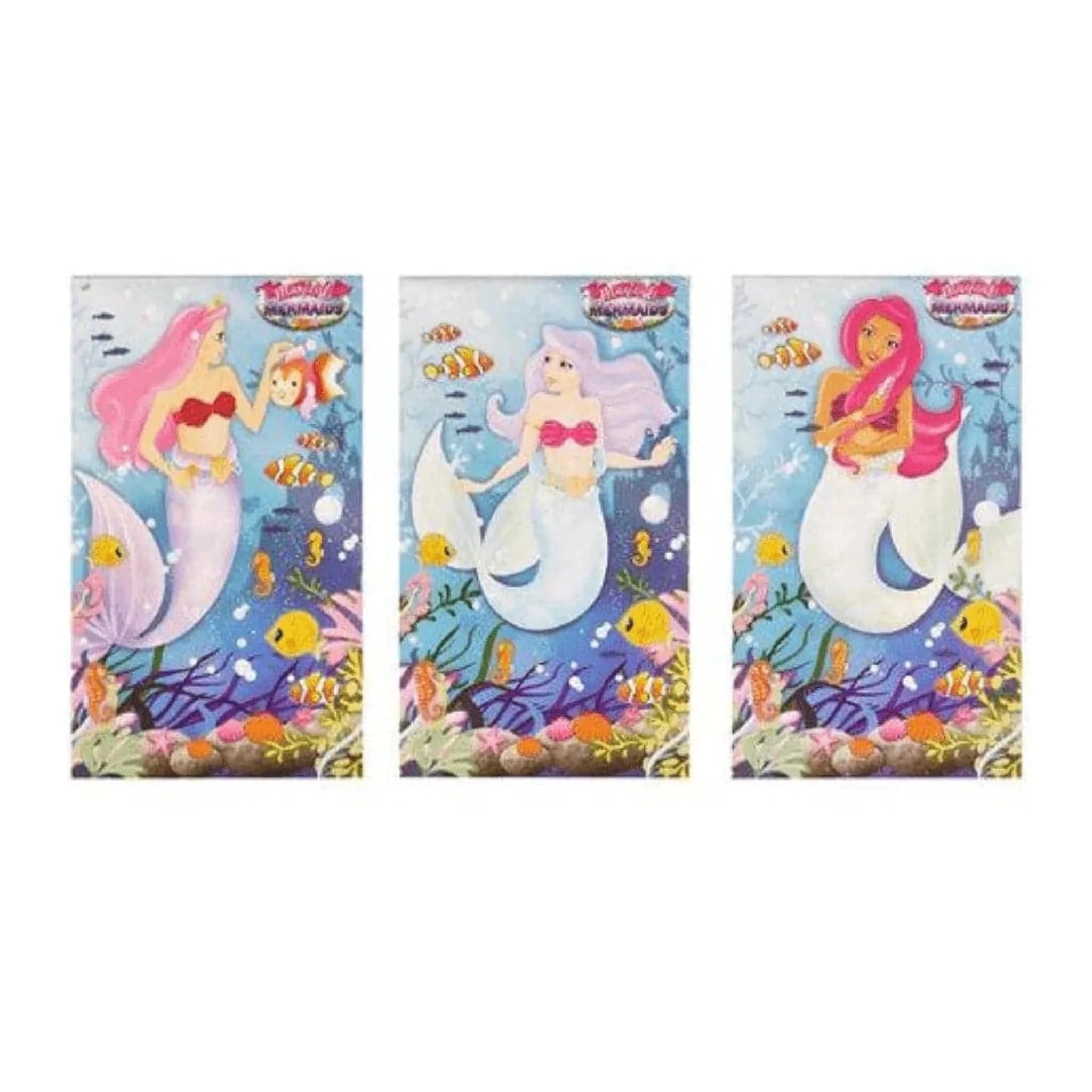 Mini Mermaid Notebook - Kids Party Craft