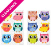 Mini Owl Temporary Tattoo Sheets (4cm) Assorted Designs - Kids Party Craft