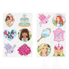 Mini Princess Temporary Tattoo Sheet - Kids Party Craft