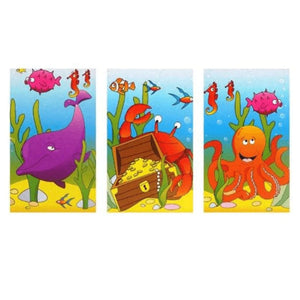 Mini Sealife Notebook - Kids Party Craft