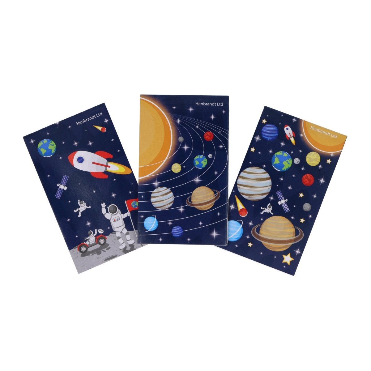 Mini Space Notebook - Kids Party Craft