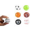 Mini Spinner Sports Balls Fidget Toy - Kids Party Craft