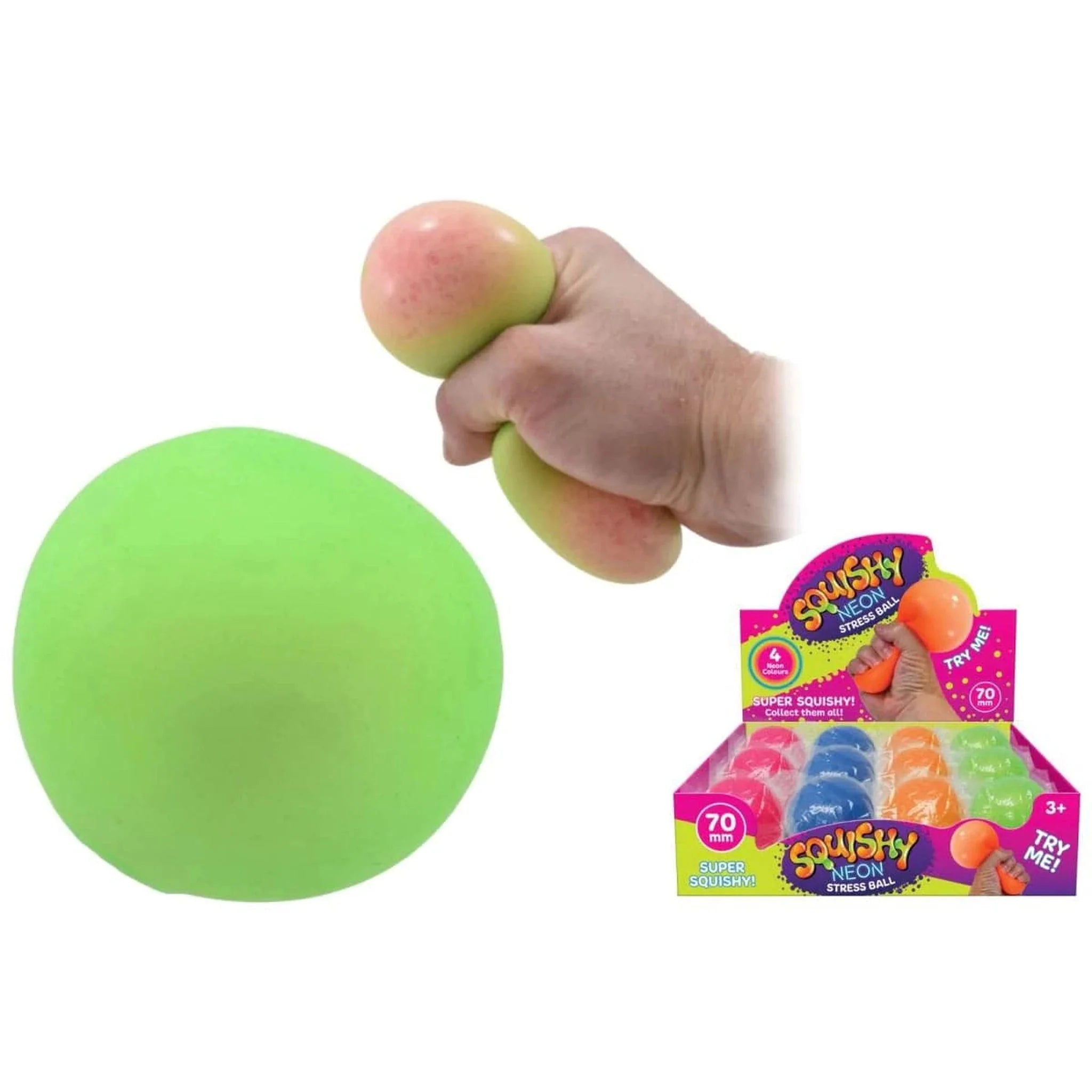 Mini Squishy Neon Ball - Kids Party Craft