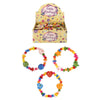 Multicoloured Wooden Bead Bracelet - Kids Party Craft