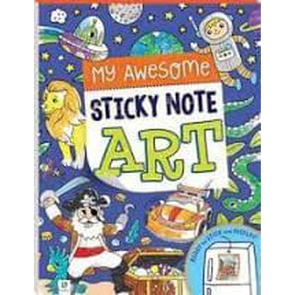 My Awesome Sticky Note Book - Kids Party Craft