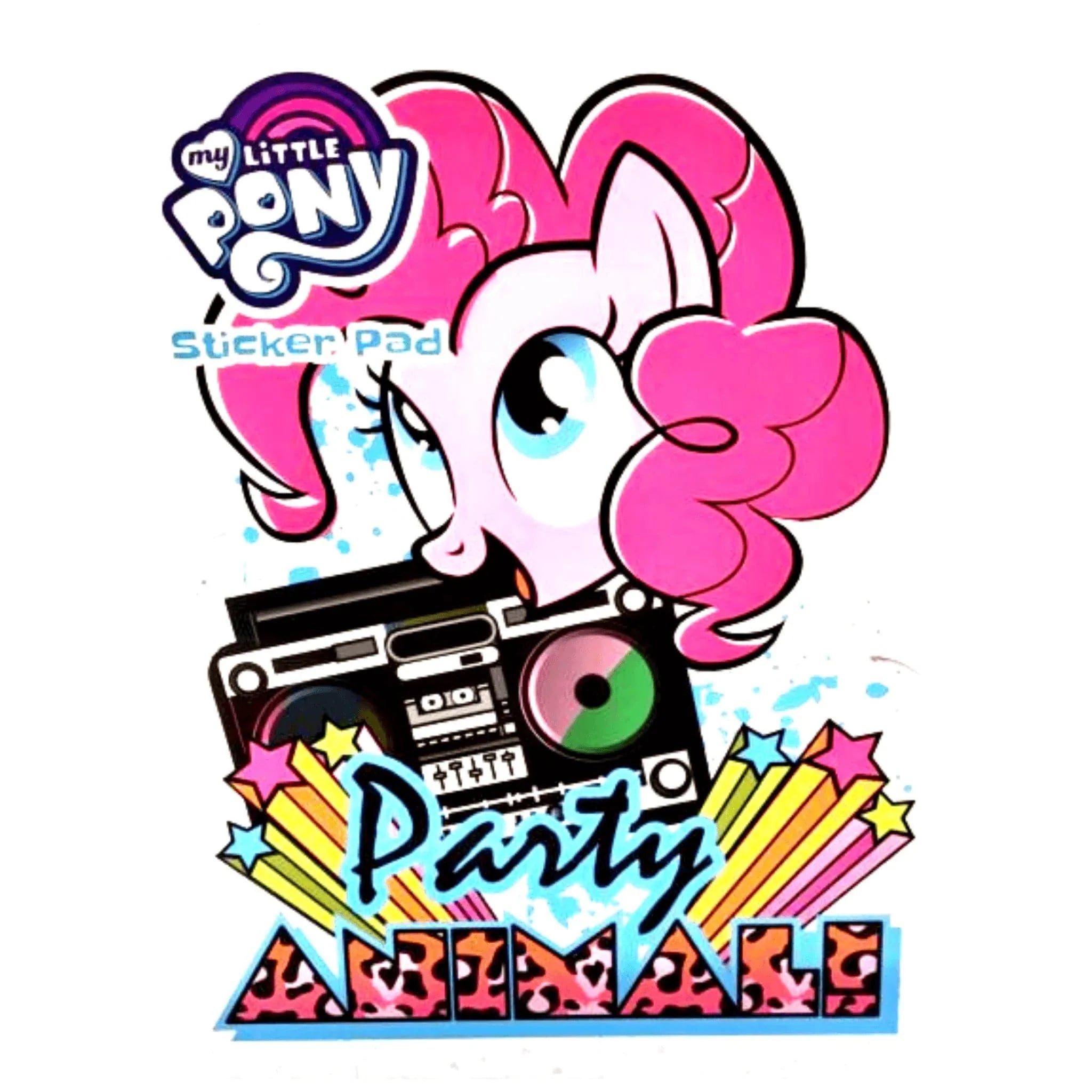 My Little Pony A4 Sticker Pad - Kids Party Craft