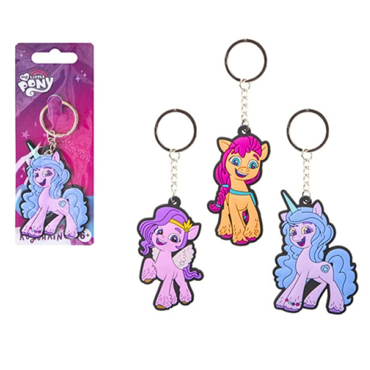 My Little Pony Keyring Rubber 5cm - Kids Party Craft