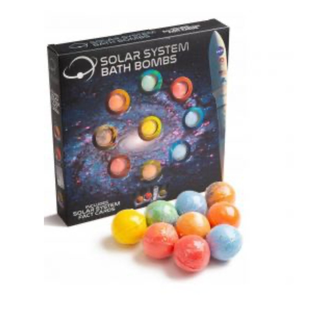Nasa Solar System Bath Bombs - Kids Party Craft