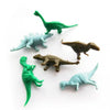 Natural Colour Dinosaurs Pack Of 6 - Kids Party Craft